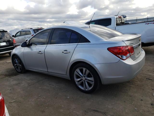 1G1PG5SB0D7228737 - 2013 CHEVROLET CRUZE LTZ SILVER photo 2