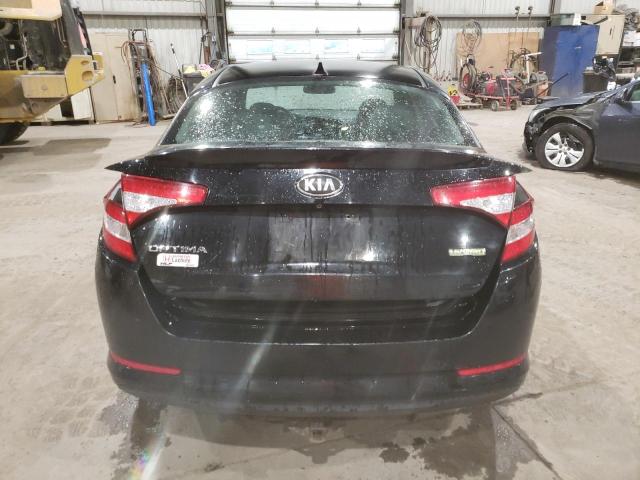 KNAGM4AD7C5024716 - 2012 KIA OPTIMA HYBRID BLACK photo 6