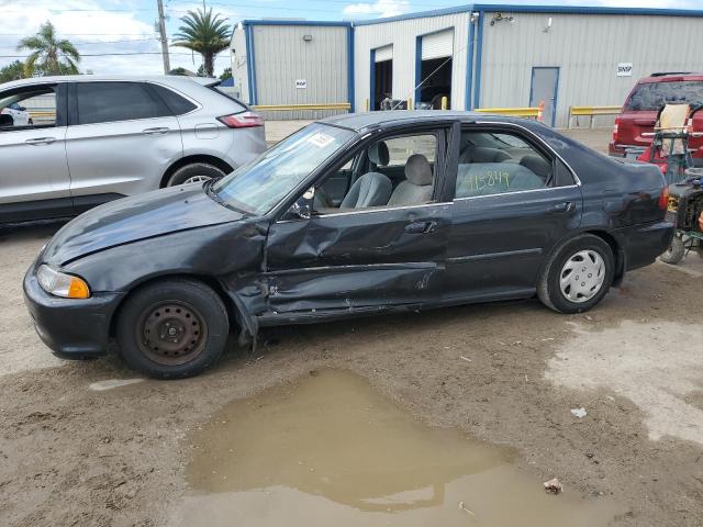 1HGEG8541NL013164 - 1992 HONDA CIVIC DX GRAY photo 1