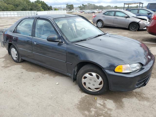 1HGEG8541NL013164 - 1992 HONDA CIVIC DX GRAY photo 4