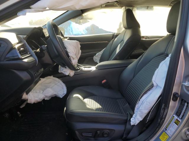 4T1G11AK4RU897021 - 2024 TOYOTA CAMRY SE NIGHT SHADE SILVER photo 7