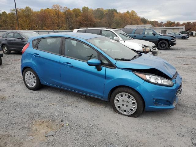 3FADP4EE1EM243500 - 2014 FORD FIESTA SE BLUE photo 4