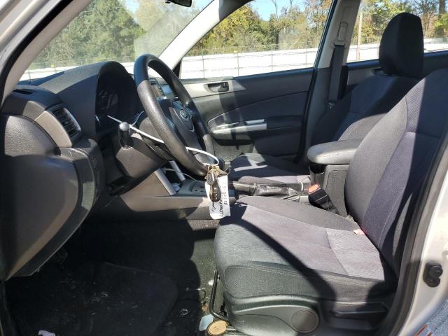 JF2SH6BC6AH794809 - 2010 SUBARU FORESTER XS Plata foto 7