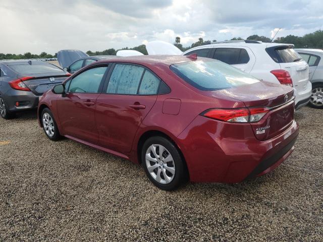 5YFEPMAE5NP363801 - 2022 TOYOTA COROLLA LE RED photo 2