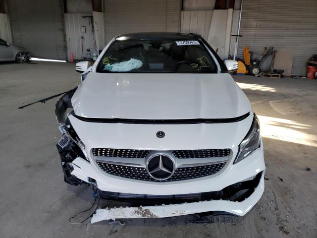 WDDSJ4GB8JN596795 - 2018 MERCEDES-BENZ CLA 250 4MATIC WHITE photo 5