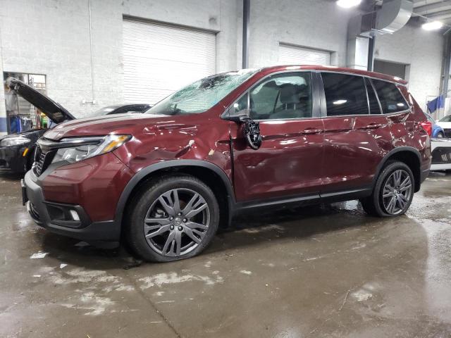 5FNYF8H53MB018855 - 2021 HONDA PASSPORT EXL Bordo foto 1