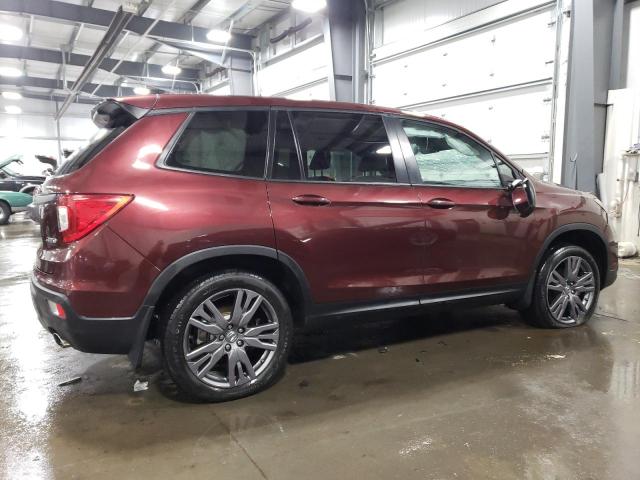 5FNYF8H53MB018855 - 2021 HONDA PASSPORT EXL Bordo foto 3