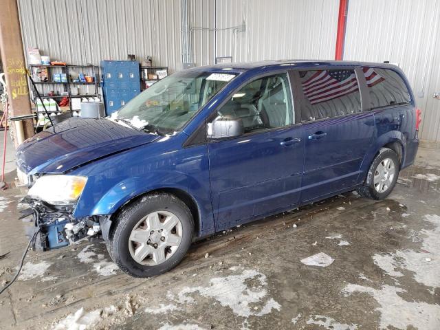 2D4RN4DG3BR670886 - 2011 DODGE GRAND CARA EXPRESS BLUE photo 1