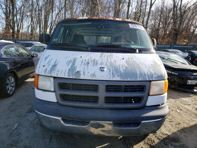 2D7HB11Y23K511130 - 2003 DODGE RAM VAN B1500 WHITE photo 5