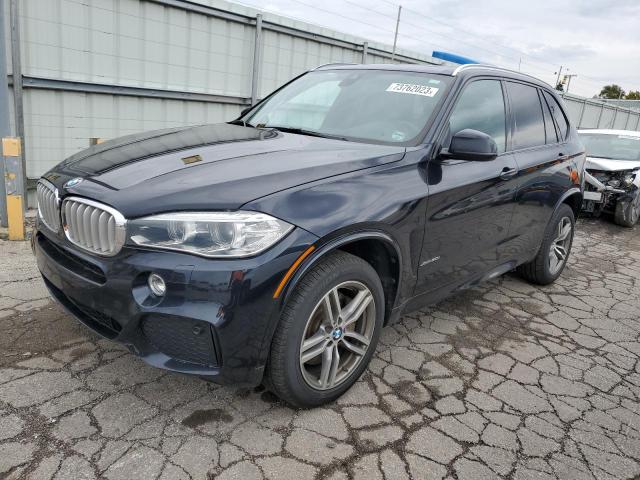 5UXKR6C5XH0J84124 - 2017 BMW X5 XDRIVE50I BLUE photo 1