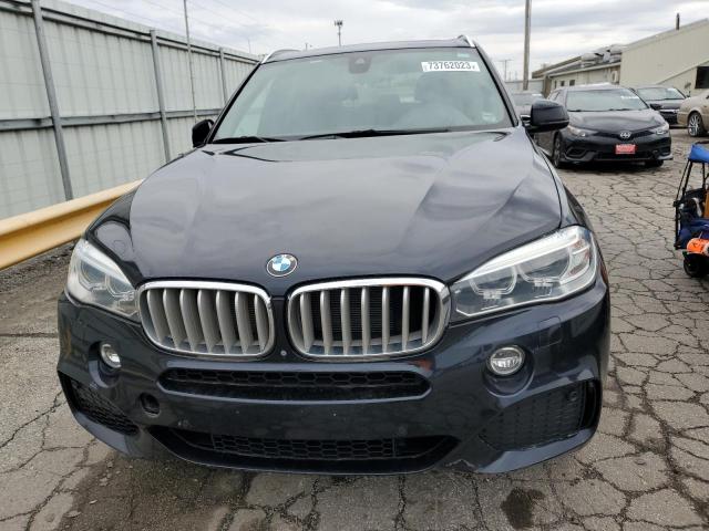 5UXKR6C5XH0J84124 - 2017 BMW X5 XDRIVE50I BLUE photo 5