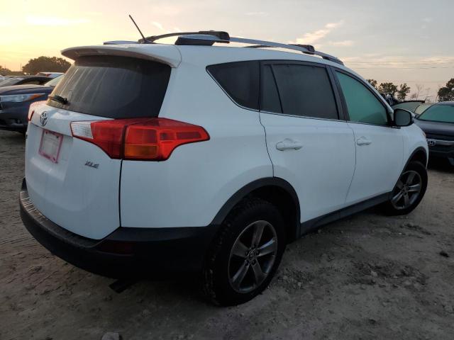 2T3WFREV0FW203329 - 2015 TOYOTA RAV4 XLE WHITE photo 3