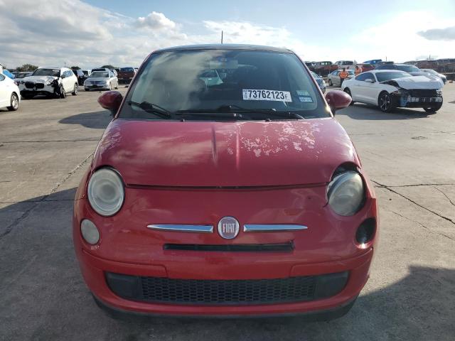 3C3CFFAR5DT575395 - 2013 FIAT 500 POP RED photo 5