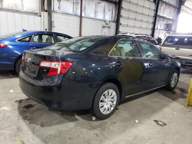 4T4BF1FK4ER411148 - 2014 TOYOTA CAMRY L BLACK photo 3