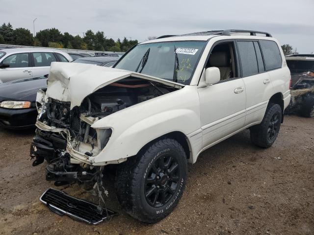 JT6HT00W0W0015225 - 1998 LEXUS LX 470 WHITE photo 1