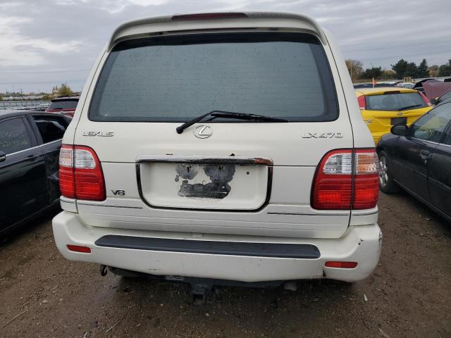 JT6HT00W0W0015225 - 1998 LEXUS LX 470 WHITE photo 6