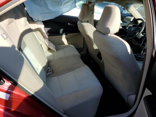 4T4BF1FK8CR160020 - 2012 TOYOTA CAMRY BASE RED photo 10
