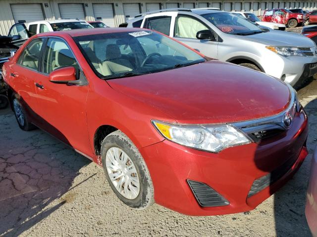 4T4BF1FK8CR160020 - 2012 TOYOTA CAMRY BASE RED photo 4