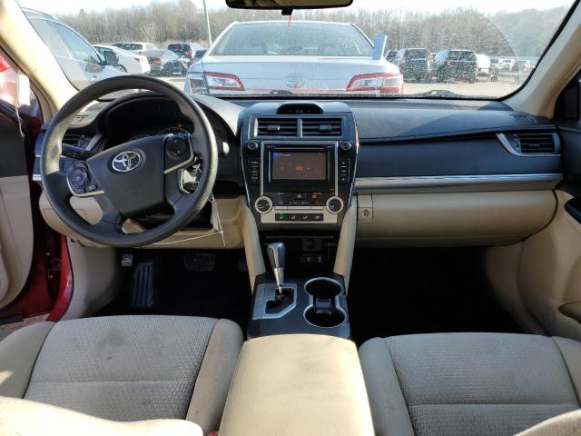 4T4BF1FK8CR160020 - 2012 TOYOTA CAMRY BASE RED photo 8