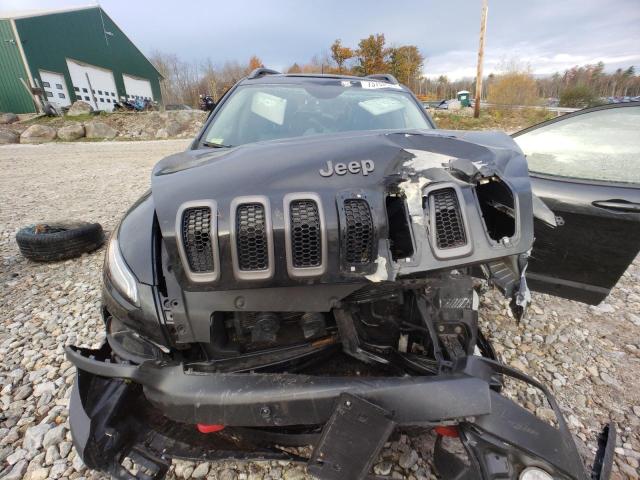 1C4PJMBS0FW605448 - 2015 JEEP CHEROKEE TRAILHAWK BLACK photo 5