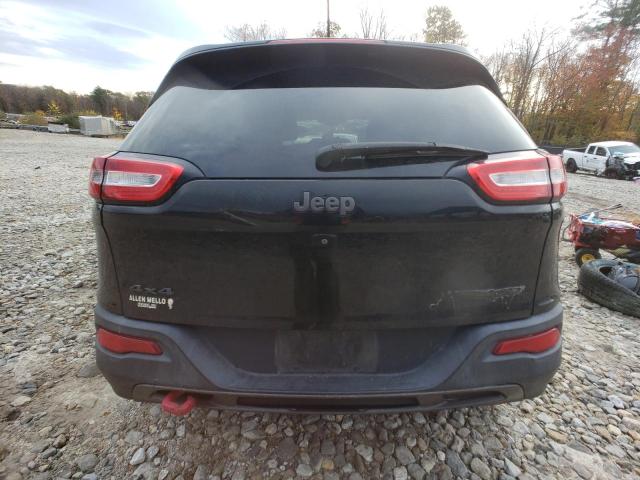 1C4PJMBS0FW605448 - 2015 JEEP CHEROKEE TRAILHAWK BLACK photo 6