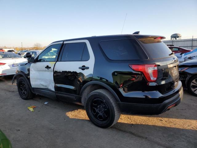 1FM5K8AR5HGE30309 - 2017 FORD EXPLORER POLICE INTERCEPTOR BLACK photo 2