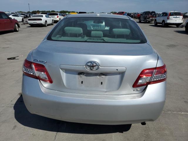 4T4BF3EK4BR121002 - 2011 TOYOTA CAMRY BASE SILVER photo 6