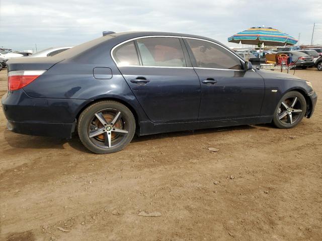 WBANA73554B813280 - 2004 BMW 5 SERIES I ლურჯი ფოტო 3