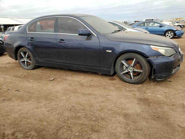 WBANA73554B813280 - 2004 BMW 5 SERIES I ლურჯი ფოტო 4