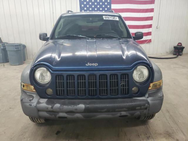 1J4GL48K15W596737 - 2005 JEEP LIBERTY SPORT BLUE photo 5