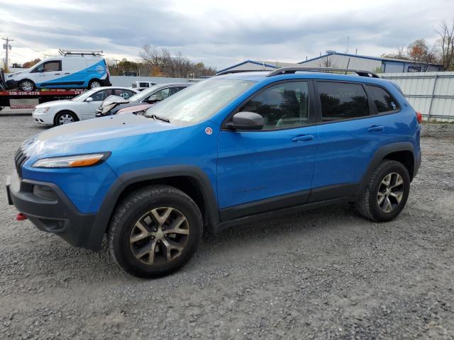 1C4PJMBB9HW639696 - 2017 JEEP CHEROKEE TRAILHAWK Mavi foto 1