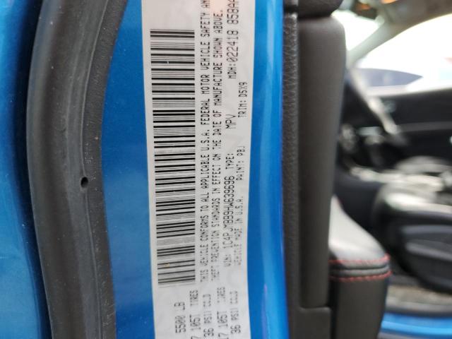 1C4PJMBB9HW639696 - 2017 JEEP CHEROKEE TRAILHAWK Mavi foto 13