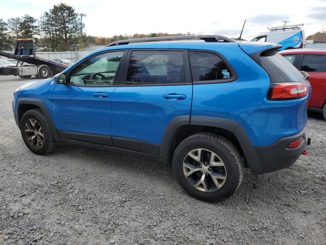 1C4PJMBB9HW639696 - 2017 JEEP CHEROKEE TRAILHAWK Mavi foto 2
