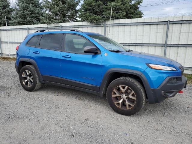 1C4PJMBB9HW639696 - 2017 JEEP CHEROKEE TRAILHAWK Mavi foto 4