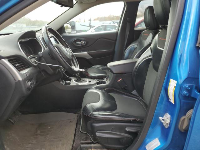 1C4PJMBB9HW639696 - 2017 JEEP CHEROKEE TRAILHAWK Mavi foto 7