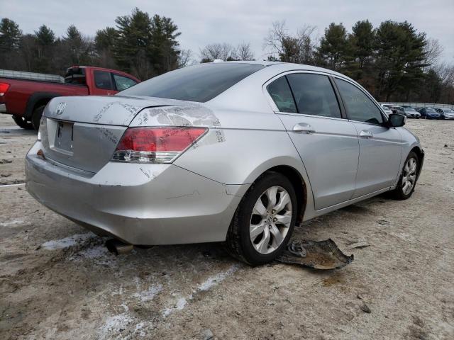 1HGCP26818A063228 - 2008 HONDA ACCORD EXL SILVER photo 3