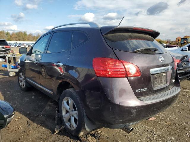 JN8AS5MV4BW293715 - 2011 NISSAN ROGUE S MAROON photo 2