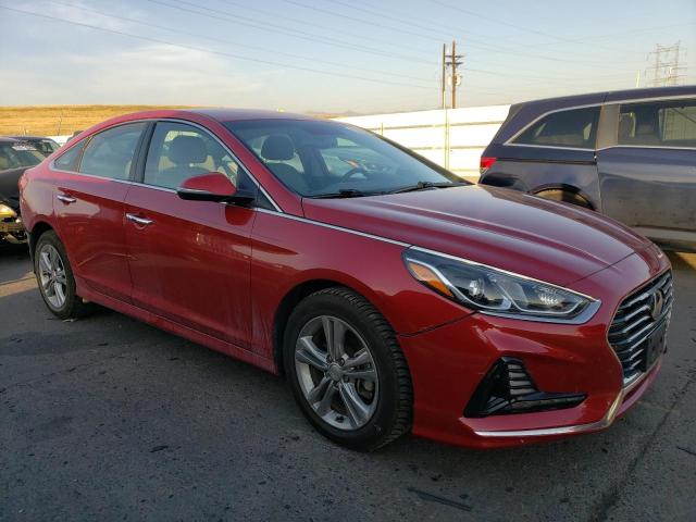 5NPE34AF2JH637872 - 2018 HYUNDAI SONATA SPORT RED photo 4