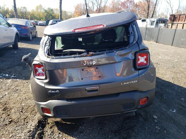 ZACNJBD17LPL70083 - 2020 JEEP RENEGADE LIMITED GRAY photo 6