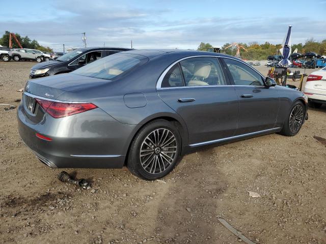 W1K6G6DB2NA157489 - 2022 MERCEDES-BENZ S 500 4MATIC GRAY photo 3