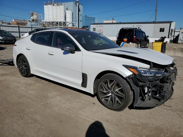 KNAE35LD2P6127068 - 2023 KIA STINGER GT LINE WHITE photo 4