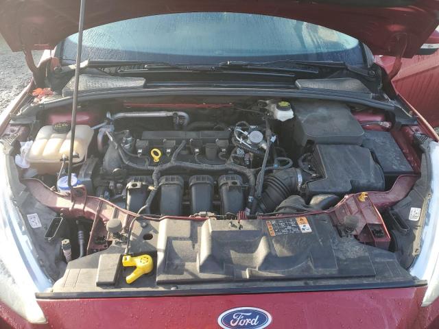 1FADP3N28HL215067 - 2017 FORD FOCUS TITANIUM BURGUNDY photo 11