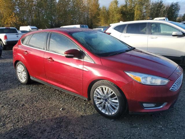 1FADP3N28HL215067 - 2017 FORD FOCUS TITANIUM BURGUNDY photo 4