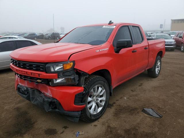 1GCRYBEH2KZ338573 - 2019 CHEVROLET SILVERADO K1500 CUSTOM RED photo 1