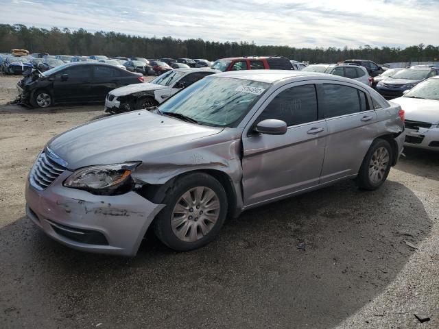 1C3CCBAB3EN146679 - 2014 CHRYSLER 200 LX GRAY photo 1