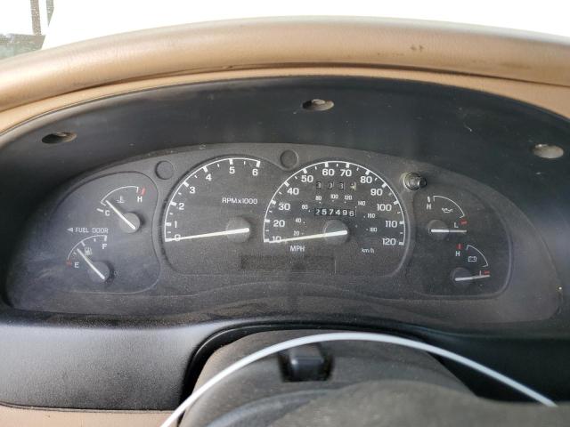 4F4YR16U2WTM36789 - 1998 MAZDA B3000 CAB PLUS CREAM photo 9