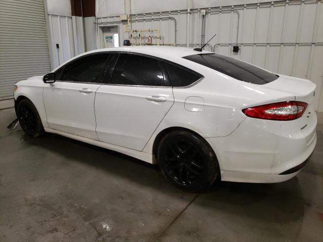 1FA6P0H74E5376286 - 2014 FORD FUSION SE WHITE photo 2