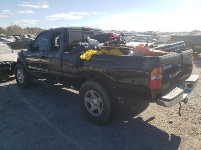 5TEWN72NX4Z310532 - 2004 TOYOTA TACOMA XTRACAB BLACK photo 2