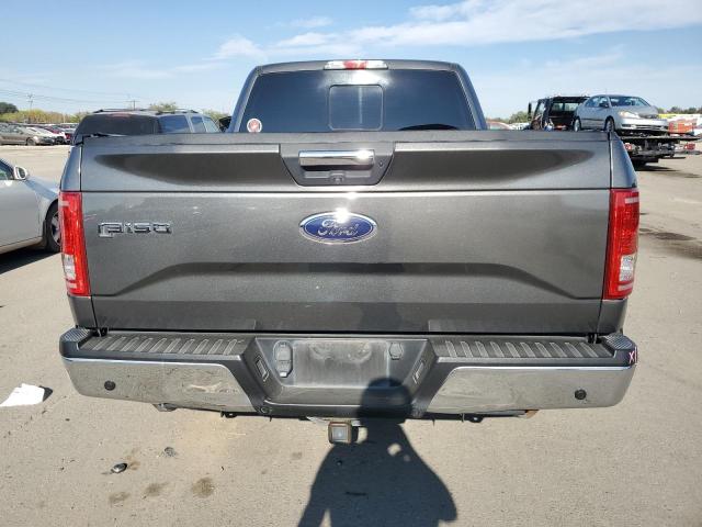 1FTEW1CP0GKD89093 - 2016 FORD F150 SUPERCREW GRAY photo 6