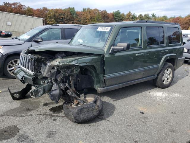 1J8HG48K98C141745 - 2008 JEEP COMMANDER SPORT GREEN photo 1